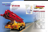 Truck-mounted 43m Concrete Boom Pump 